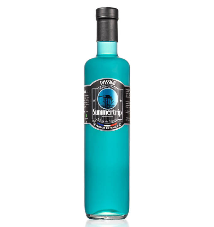 cocktail cognac fruit passion